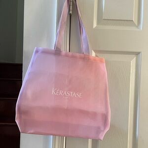 Kerastase Medium size Pink Tote Bag